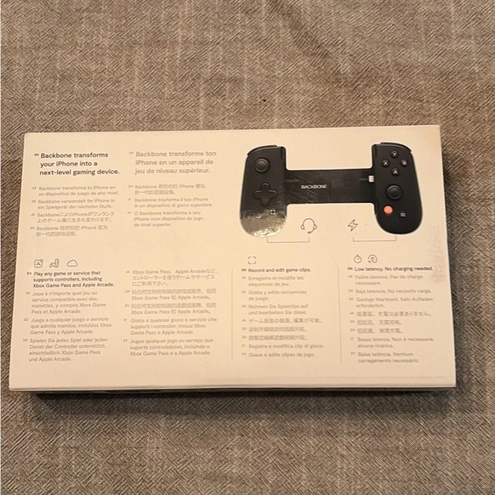 Backbone Mobile Gaming Controller for iPhone - Black